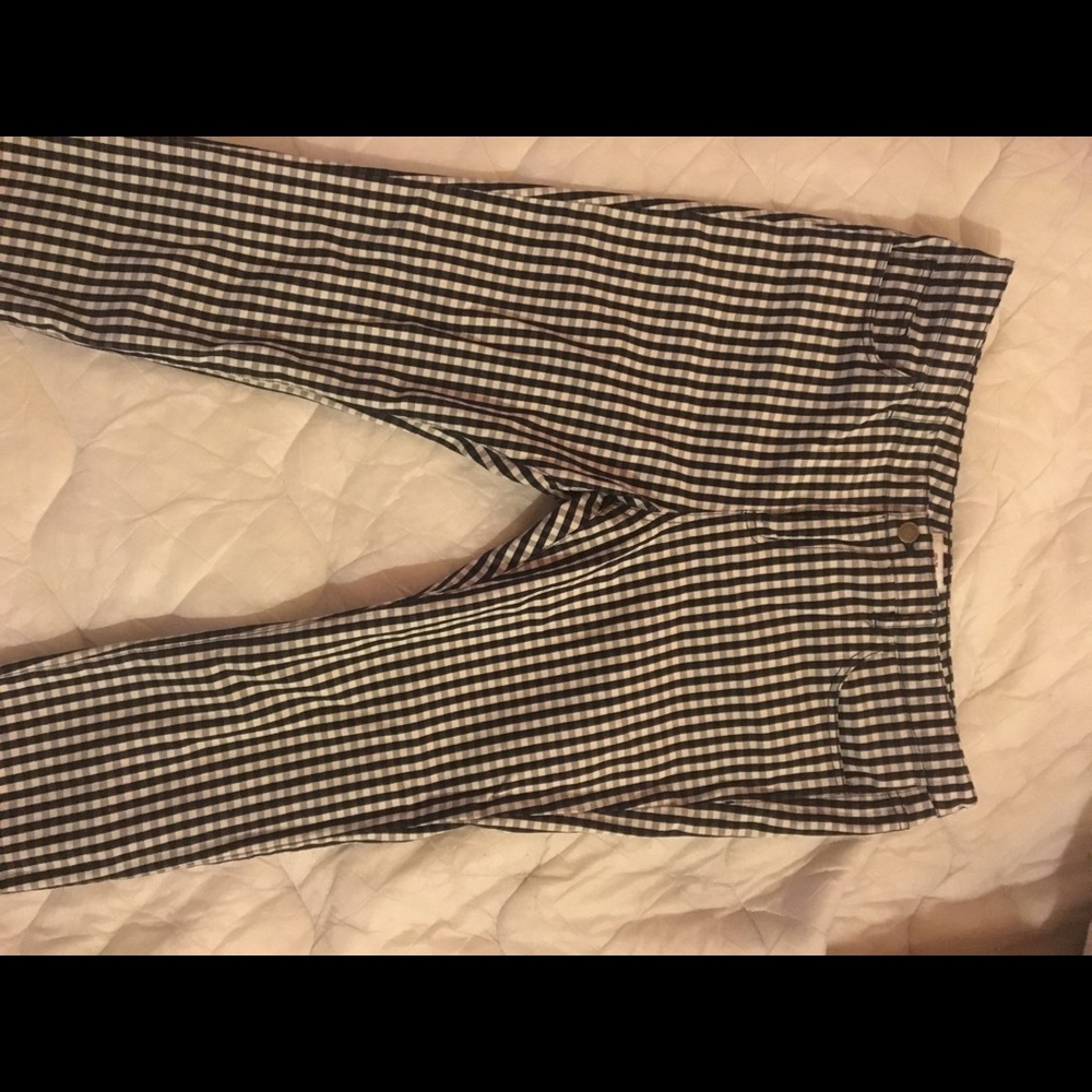 Vineyard Vines b&w Checkered Pants